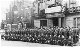 Official closing of the UCSA Services Club in London, 10-11 November 1945